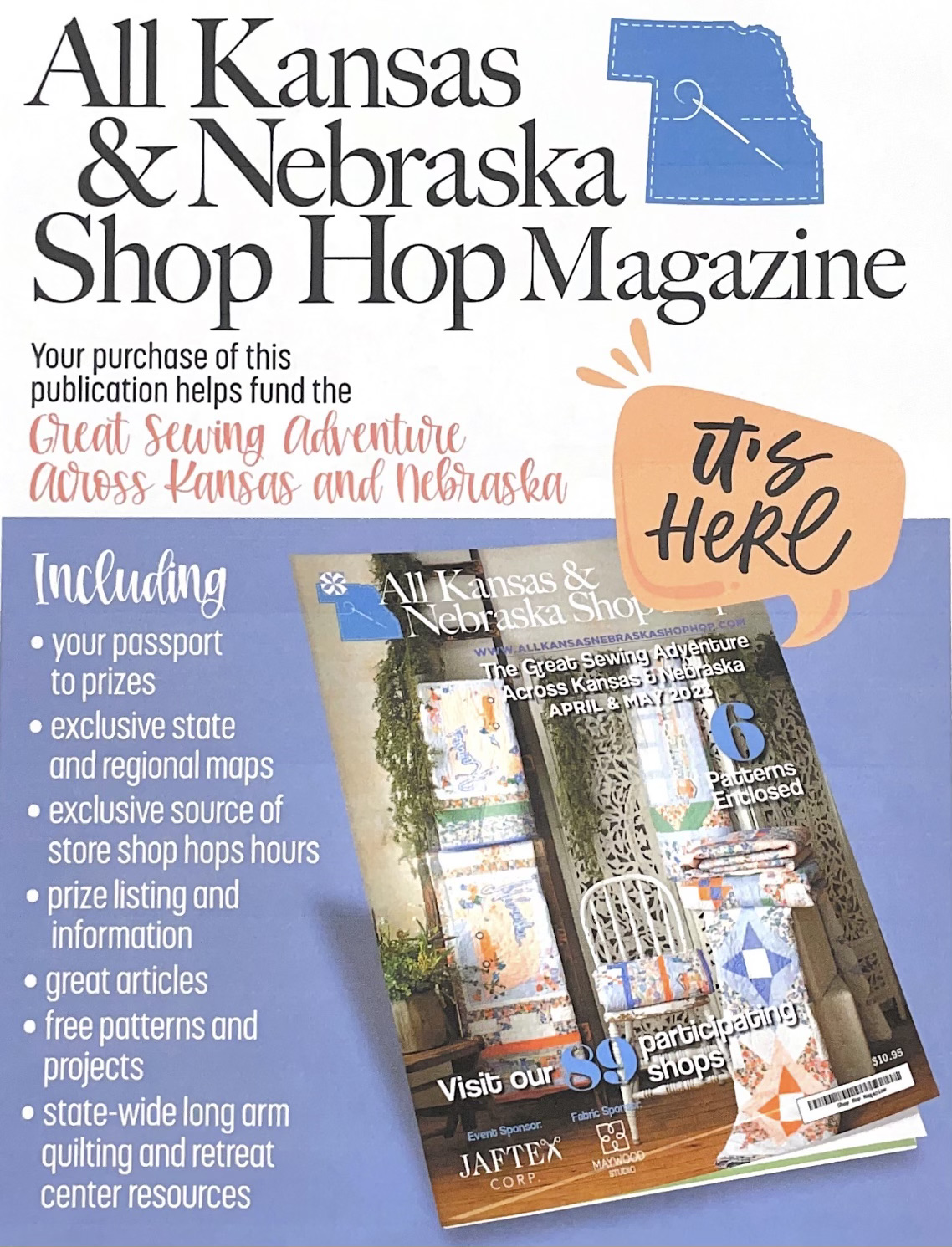 Nebraska Shop Hop 2023 Nebraska Independent Fabric Shops